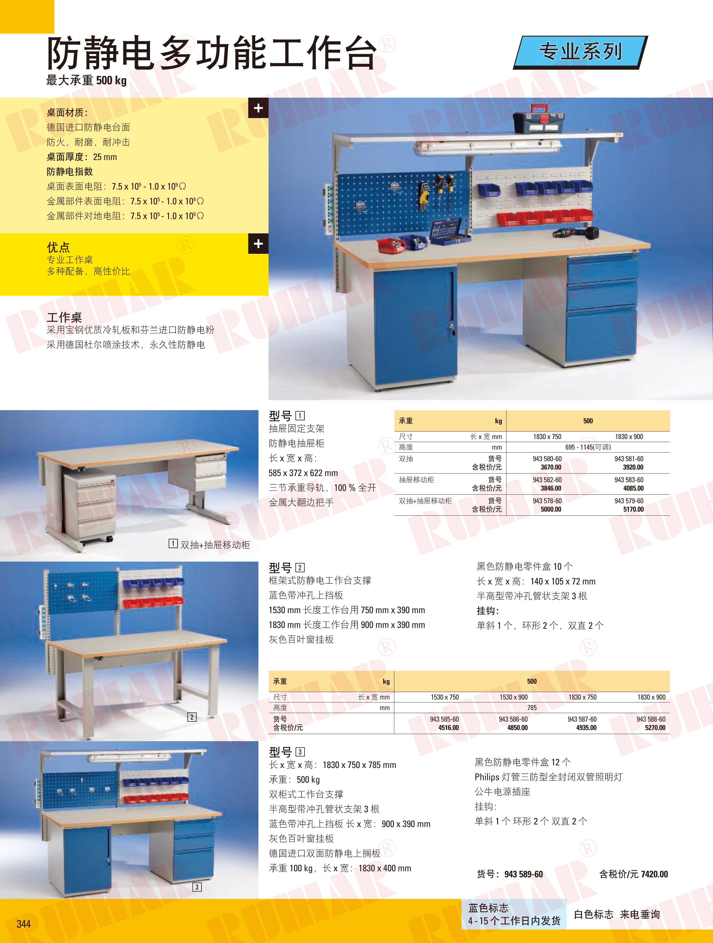 防靜電多功能工作臺